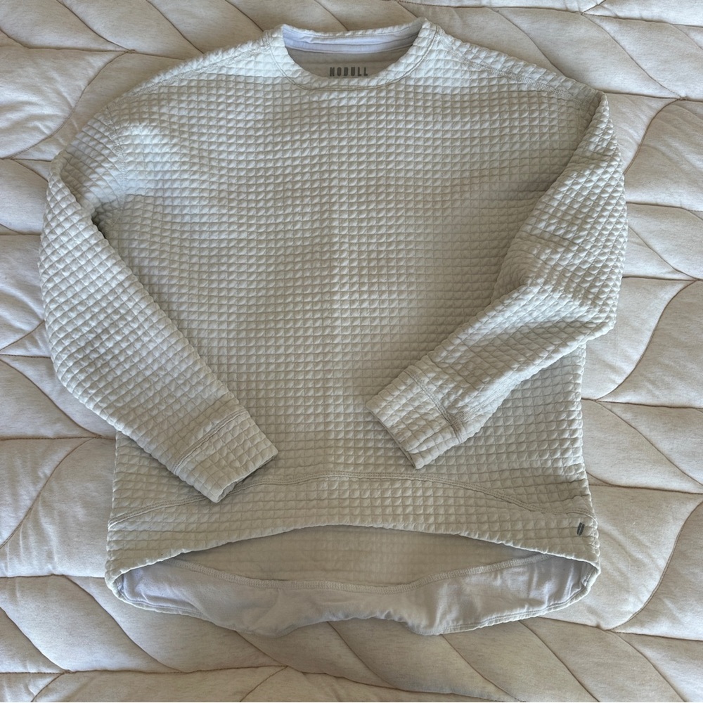 Nobull Women’s QUILTED CREW PULLOVER